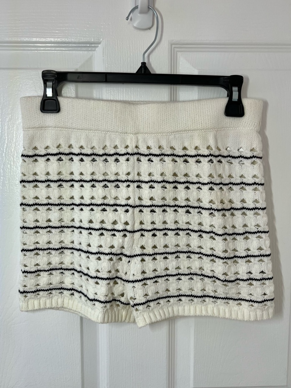 Solid & Striped Knit Women's Shorts